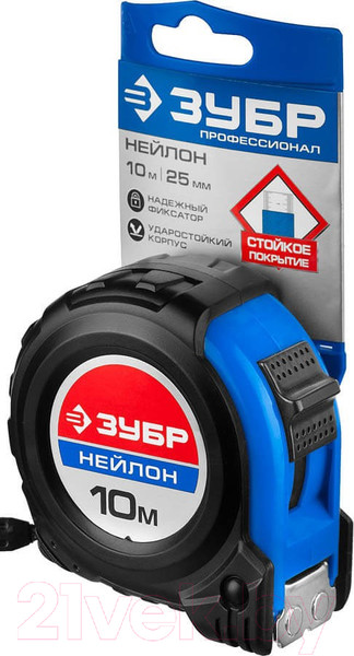 Изображение товара Рулетка Зубр 34056-10-25_z01