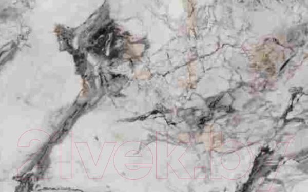 Изображение товара Кухонный гарнитур ВерсоМебель Эко-8 1.2x2.7 левая (дуб крафт золотой/антрацит/ст.альберика)