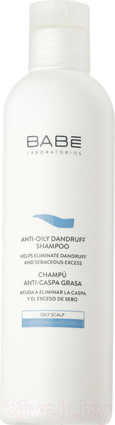 Изображение товара Шампунь для волос Laboratorios Babe Против жирной перхоти (250мл)