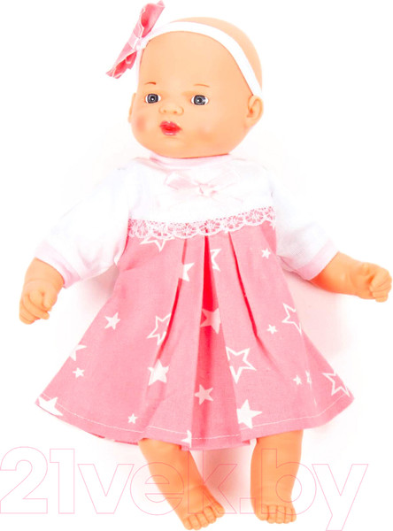 Изображение товара Пупс Полесье Милый в платье / 71699 (мягконабивной)