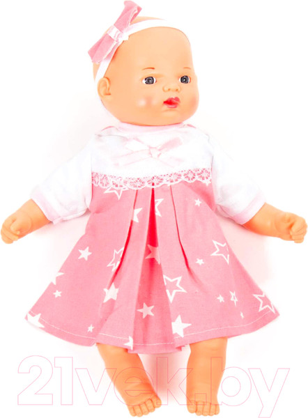 Изображение товара Пупс Полесье Милый в платье / 71699 (мягконабивной)