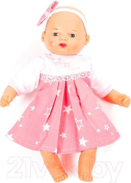 Изображение товара Пупс Полесье Милый в платье / 71699 (мягконабивной)