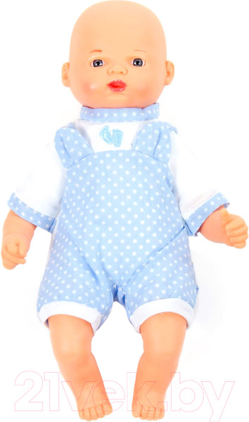 Изображение товара Пупс Полесье Милый в комбинезоне / 71637 (мягконабивной)