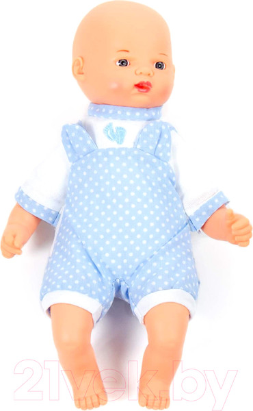 Изображение товара Пупс Полесье Милый в комбинезоне / 71637 (мягконабивной)