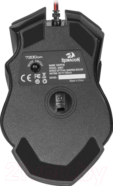 Изображение товара Мышь Redragon Griffin / 75093 (черный)