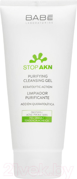 Изображение товара Гель для умывания Laboratorios Babe Stop AKN для проблемной кожи (200мл)