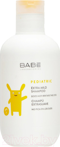 Изображение товара Шампунь детский Laboratorios Babe Экстрамягкий (200мл)
