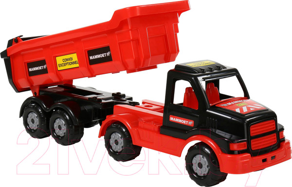 Изображение товара Самосвал игрушечный Полесье Mammoet. Самосвал с полуприцепом / 68514