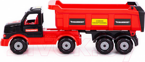 Изображение товара Самосвал игрушечный Полесье Mammoet. Самосвал с полуприцепом / 68514
