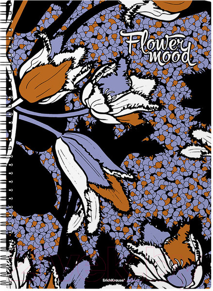 Изображение товара Тетрадь Erich Krause Tulips А4 / 54136 (80л)