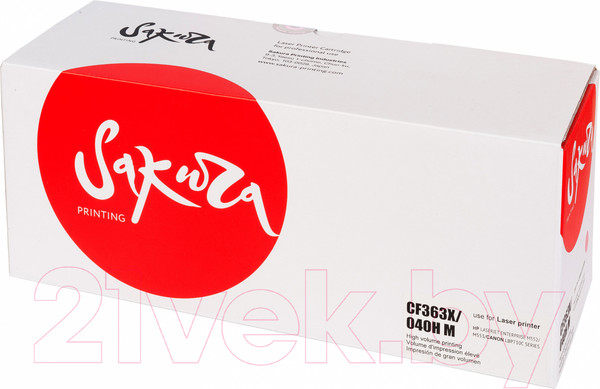 Изображение товара Картридж Sakura Printing SACF363X/040HM