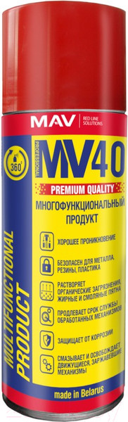 Изображение товара Смазка техническая MAV MV-40 / 11411-318 (520мл)