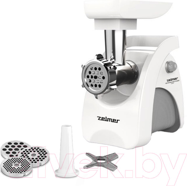 Изображение товара Мясорубка электрическая Zelmer ZMM9801B (белый)