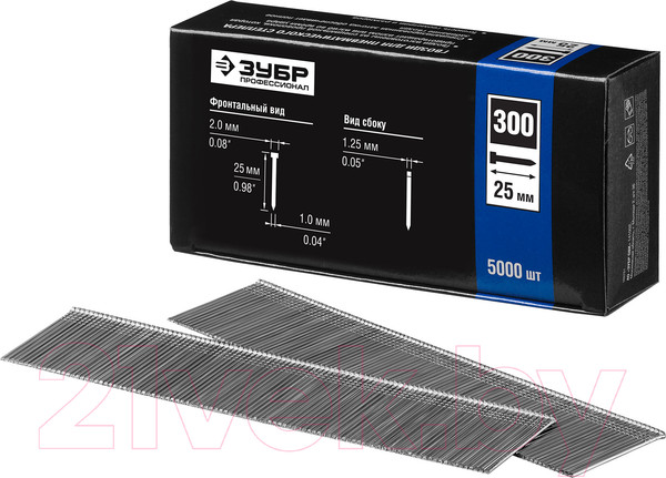 Изображение товара Гвозди для пистолета Зубр 31830-25