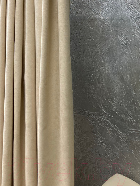 Изображение товара Штора Ника Зварико 777270 200x270 (бежевый/светло-песочный о3)