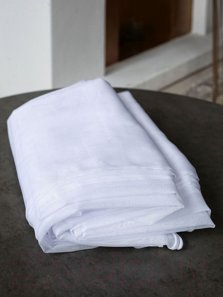 Изображение товара Гардина Ника Зварико 222270 500x270 (белый о1)