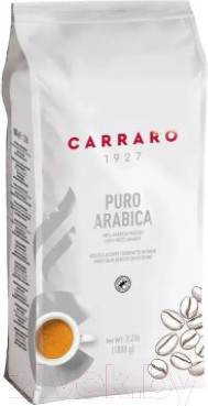 Изображение товара Кофе в зернах Carraro Globo Puro Arabica  (1кг)