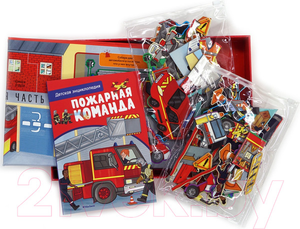 Изображение товара Развивающая книга Махаон Пожарная команда. Детская энциклопедия (Блитман С.)