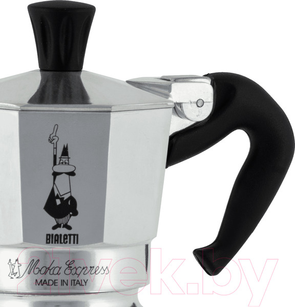 Изображение товара Гейзерная кофеварка Bialetti Moka Express 1161 (1 порция)