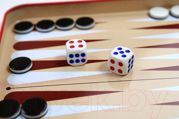 Изображение товара Набор настольных игр Десятое королевство Шахматы, шашки, нарды / 04302