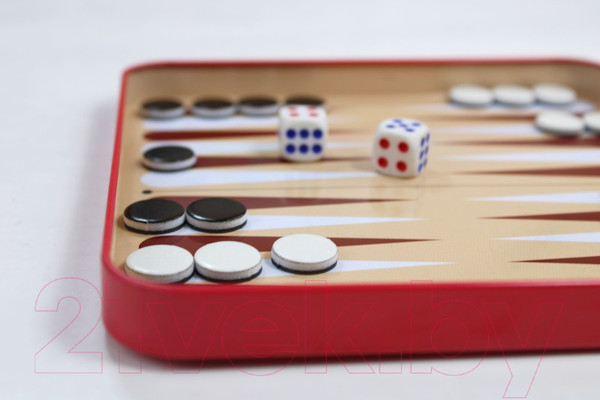 Изображение товара Набор настольных игр Десятое королевство Шахматы, шашки, нарды / 04302