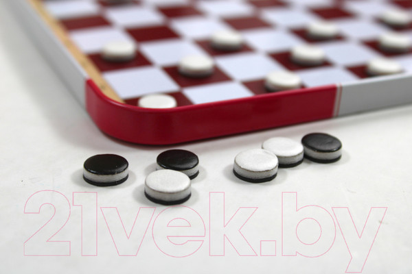 Изображение товара Набор настольных игр Десятое королевство Шахматы, шашки, нарды / 04302