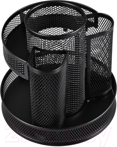 Изображение товара Органайзер настольный Q-Connect Круглый / KF17294 (черный)