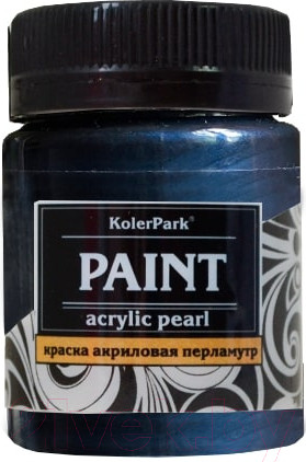 Изображение товара Акриловая краска KolerPark Акриловая Премиум (50мл, сапфир)