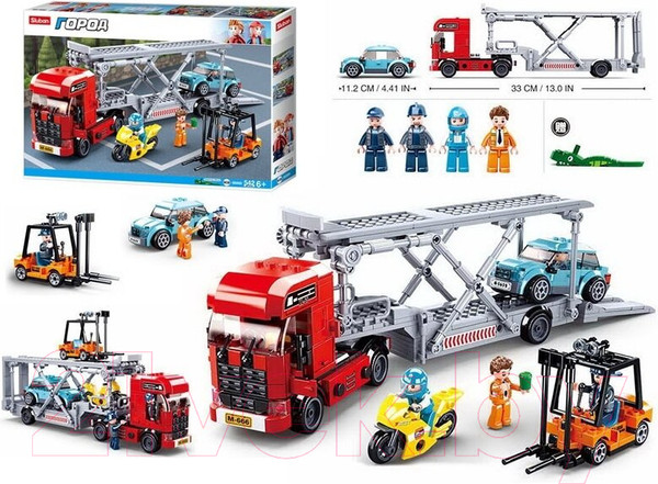 Изображение товара Конструктор Sluban Город / M38-B0880 (542эл)