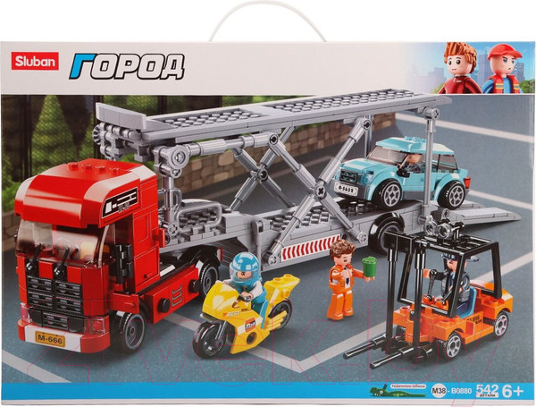 Изображение товара Конструктор Sluban Город / M38-B0880 (542эл)