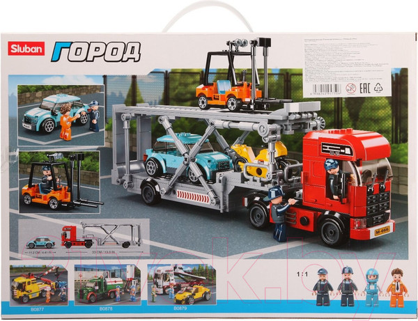 Изображение товара Конструктор Sluban Город / M38-B0880 (542эл)