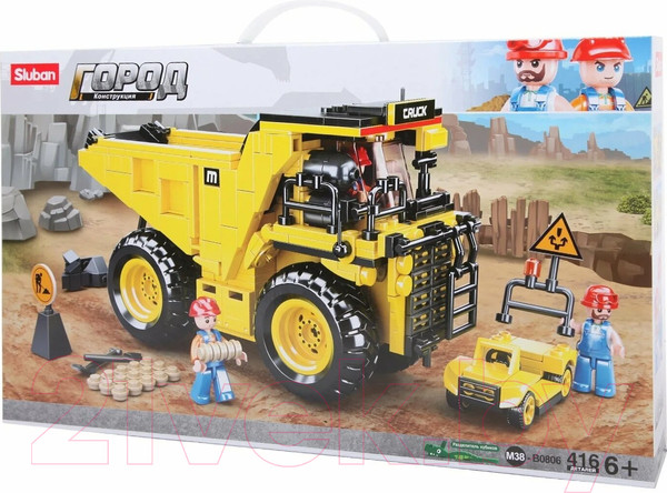 Изображение товара Конструктор Sluban Город / M38-B0806 (416эл)
