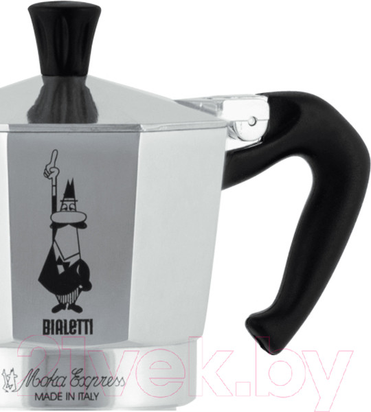 Изображение товара Гейзерная кофеварка Bialetti Moka Express 1164 (4 порции)