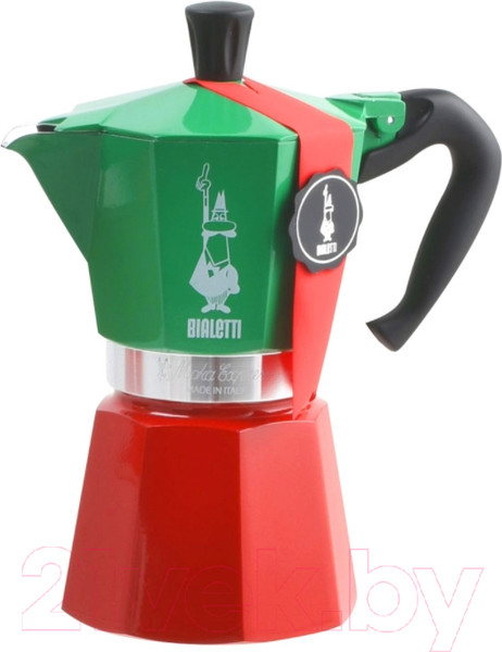 Изображение товара Гейзерная кофеварка Bialetti Moka Express 5323/NP (6 порций)