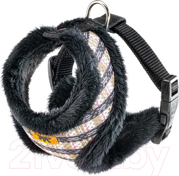 Изображение товара Шлея-жилетка для животных Ferplast Nikita Fur / 75468943 (XS, клетка с мехом)