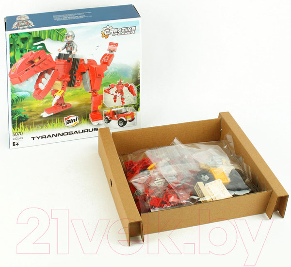 Изображение товара Конструктор Darvish Tyrannosaurus 3070 3 в 1 / DV-T-2812