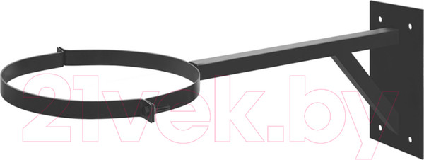 Изображение товара Кронштейн для дымохода Везувий Телескопический д. 250 (черный)