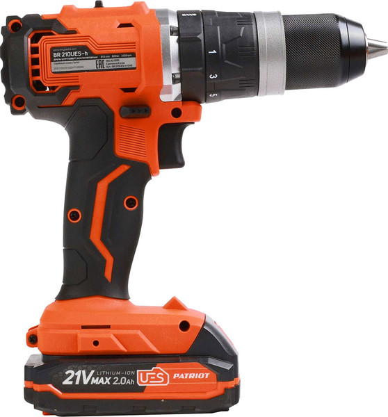 Изображение товара Аккумуляторная дрель-шуруповерт PATRIOT BR 210UES-H