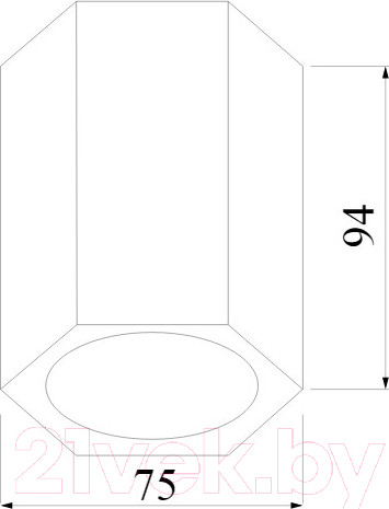 Изображение товара Точечный светильник Elektrostandard 25036/LED (черный матовый/серебристый)