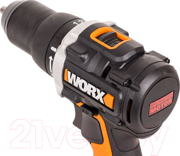 Изображение товара Аккумуляторная дрель-шуруповерт Worx WX102 (кейс)