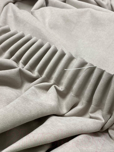 Изображение товара Штора Ника Зварико 777270 200x270 (светло-серый с оливковым оттенком о4)