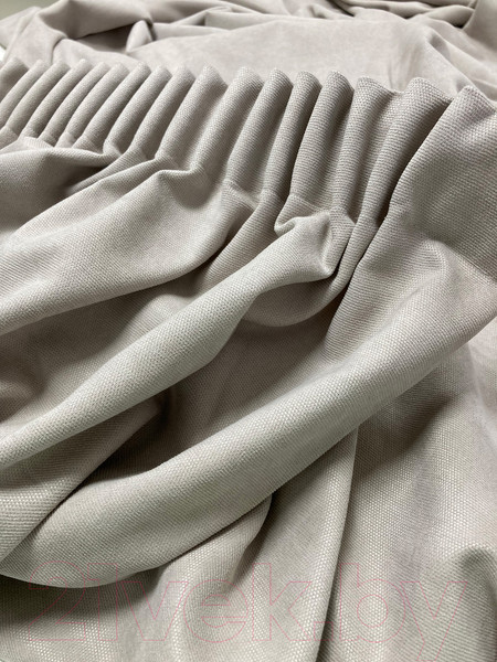 Изображение товара Штора Ника Зварико 777270 200x270 (светло-серый с оливковым оттенком о4)