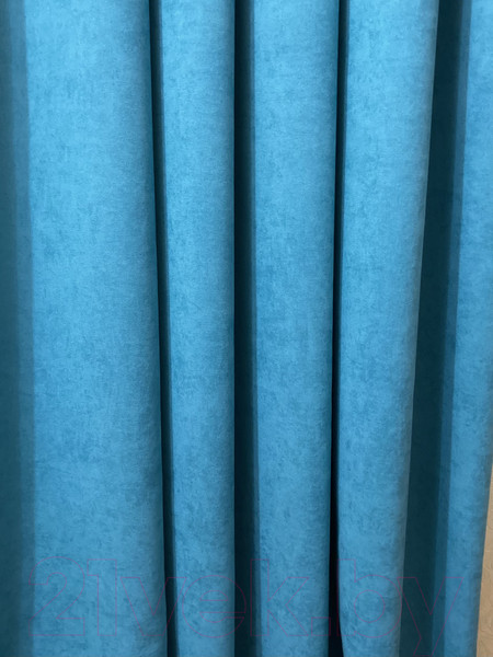 Изображение товара Штора Ника Зварико 777270 200x270 (мятно-бирюзовый/голубой 12482)