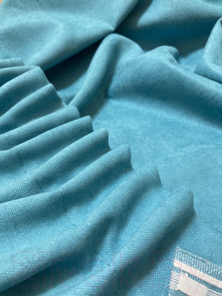 Изображение товара Штора Ника Зварико 777270 200x270 (мятно-бирюзовый/голубой 12482)