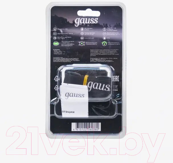 Изображение товара Фонарь Gauss GFL405 / GF405