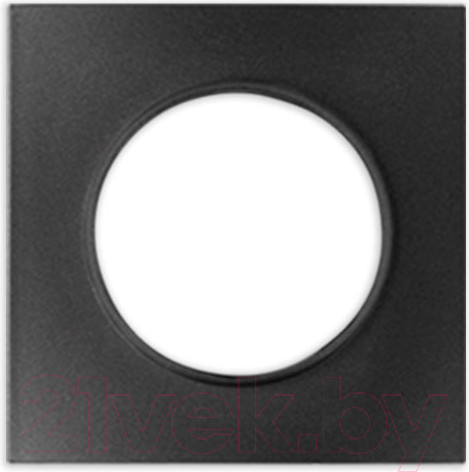 Изображение товара Рамка для выключателей и розеток Bylectrica Юлиг 735212.493 (графит)