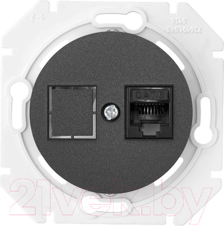 Изображение товара Розетка Bylectrica РК18-6311 (графит)