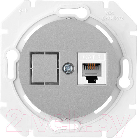 Изображение товара Розетка Bylectrica ТР4-6301 (серебро)