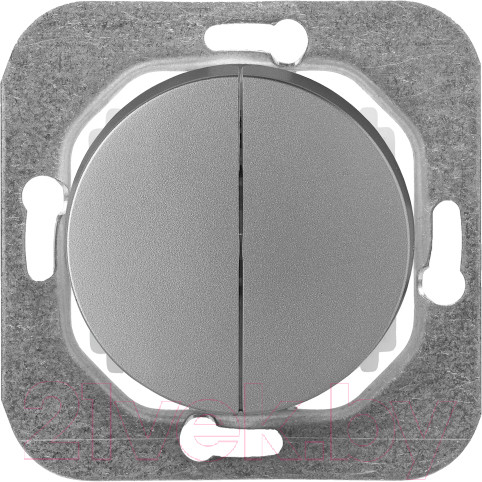 Изображение товара Выключатель Bylectrica С510-3302 (серебро)