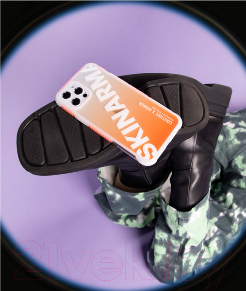 Изображение товара Чехол-накладка Skinarma Keisha для iPhone 13 Pro (оранжевый)